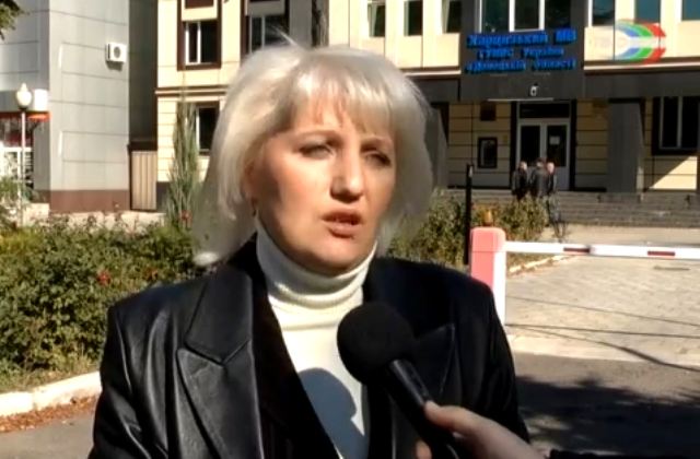Елена Новикова - следователь харцызского ГО МВД ДНР 