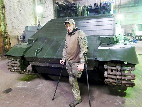 Украинский танк Азовец делает 50 выстрелов в секунду.