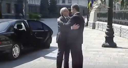 Встреча Юнкера и Порошенко