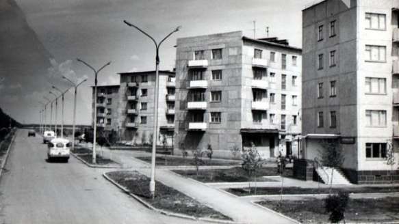 Харцызск, улица Андрея Чумака - 1970-е годы