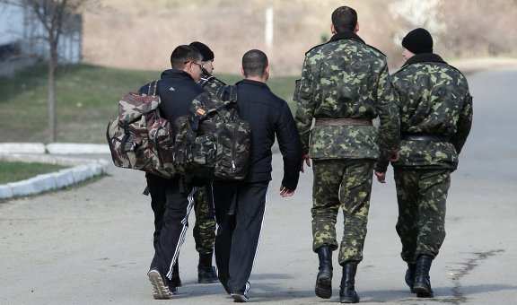 Мобилизация офицеров запаса в Украине
