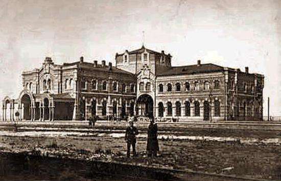 ЖД вокзал в Дебальцево, 1878 год