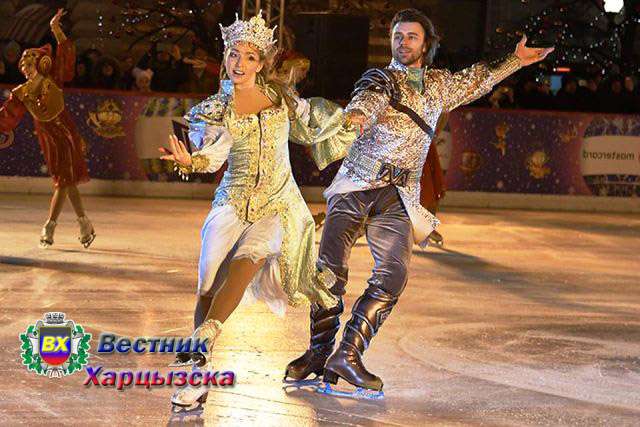 Татьяна Навка и ледовое шоу в Москве