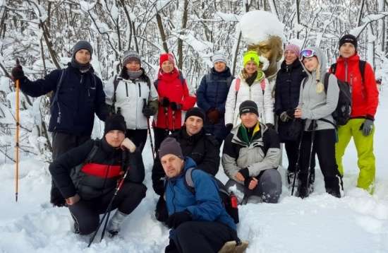 Зимний поход ВелоТурКлуба «МТБ Харцызск»