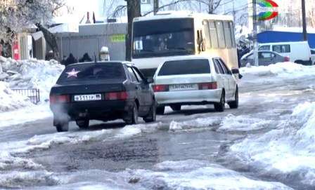 Состояние дорог в Харцызске