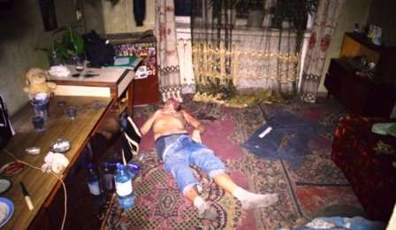 В Харцызске пьянка закончилась трупом
