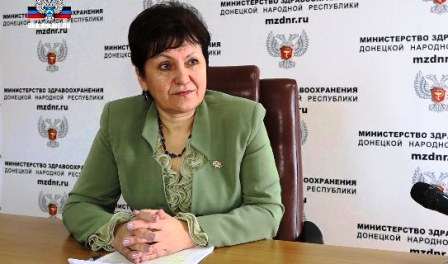 Ольга Долгошапко, министр здравоохранения ДНР