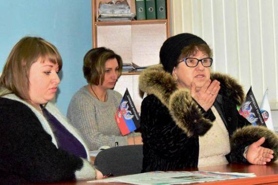 Встреча Читакова с жителями Харцызска