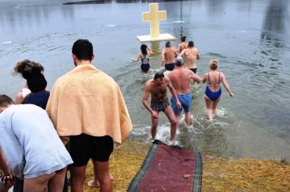 Крещение на Колосничке