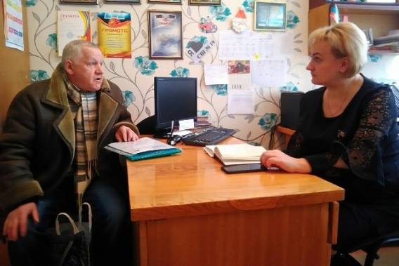 Юлия Крюкова пообщалась с жителями поселка Горное