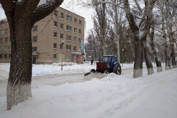 Зима в Харцызске