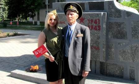 Ветераны ВОВ в Харцызске