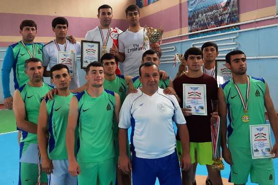 Ветераны волейбола Таджикистана