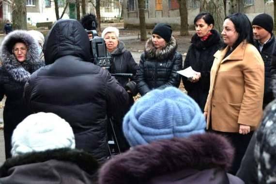 Виктория Жукова встретилась с жителями Харцызска