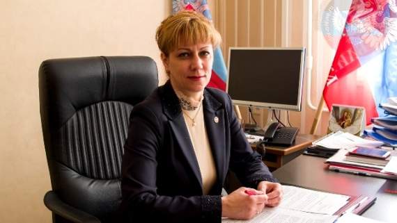 Лариса Тостыкина, министр труда и социальной политики ДНР 