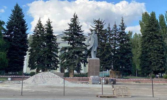 Ремонт на площади Ленина