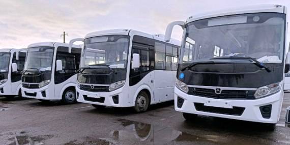 Харцызск, новые автобусы