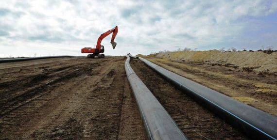 Россия строит новый водовод в Донбасс
