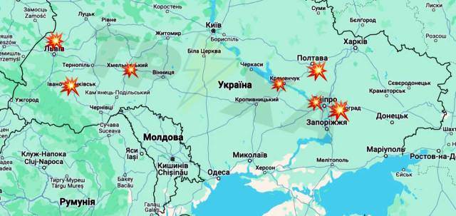 СВО, удар по энергосистеме Украины