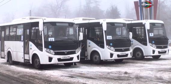 Харцызск,новые автобусы