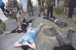 Пытки ополченцев, украинскими силовиками.