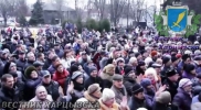 Митинг в Харцызске 1 марта 2014 года