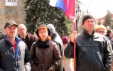 Митинг в Харцызске 5 апреля