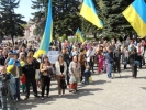 Митинг в Харцызске 21 апреля.