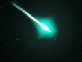 Зеленый метеорит в небе над Аргентиной