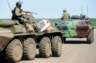 Обострение военной обстановки на Донбассе.
