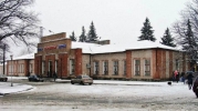 Харцызский ЖД вокзал.