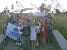 На митинге в Донецке.