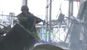 Ближний бой в Донецком аэропорту. Видео.