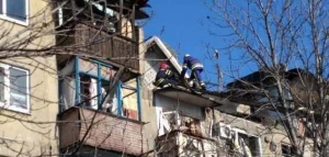 На Донбассе, в Украинске произошел взрыв газа.