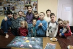 Дети-инвалиды ГОИ Искра в Харцызске.