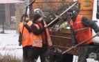 Харцызск освобождают от мусора