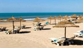 Пустые пляжи в Египте