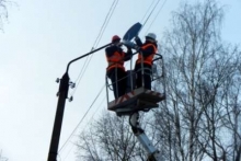 Восстановление уличного освещения в Иловайске