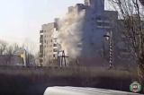 Обстрел Авдеевки из украинского танка