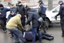Беспомощность украинской полиции