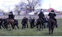 В Украине майданутых будут разгонять с помощью лошадей и собак
