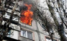 Пожар на бульваре Полупанова